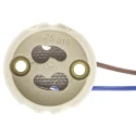 BJB Halogen Lamp Holder GU10 GZ10 Screw Mount, Ceramic Mica Material, 250V 660W 25.818.2910.00