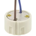 BJB Halogen Lamp Holder GU10 GZ10 Screw Mount, Ceramic Mica Material, 250V 660W 25.818.2910.00