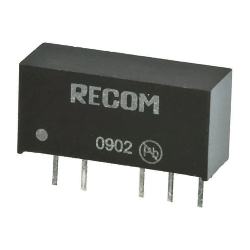Recom DC/DC Converter 12V dc 83 mA Output, 5.5V to 10.8V Input, 1 W Power, SIP Package, Through Hole Mount RBM-1212S