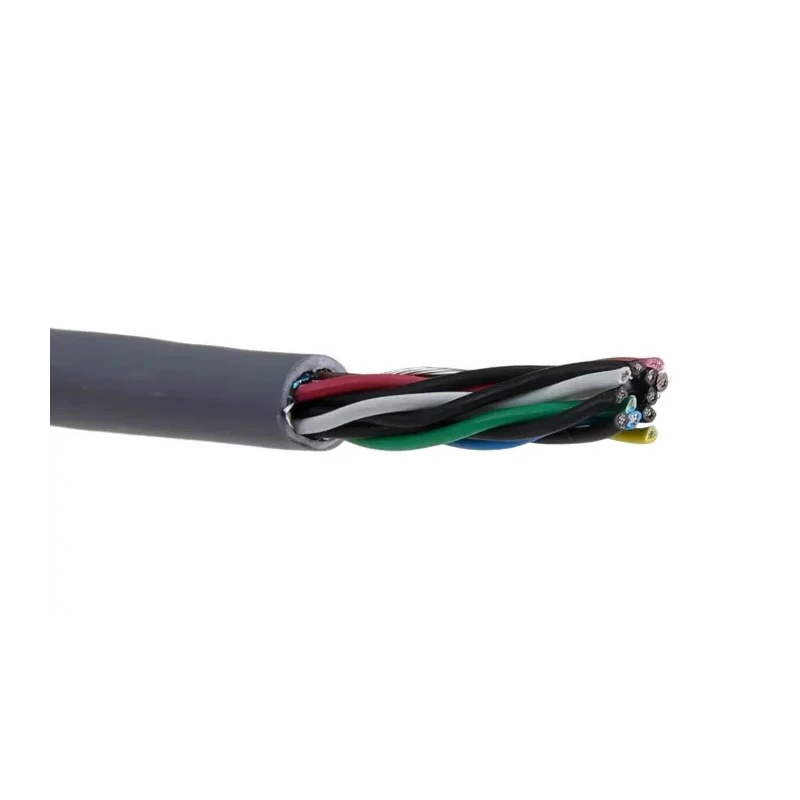 Alpha Wire Alpha Essentials LSZH Communication & Control Series Data Cable 6 Pairs 12 Cores 0.22 mm² 30 m Grey 5476L SL005