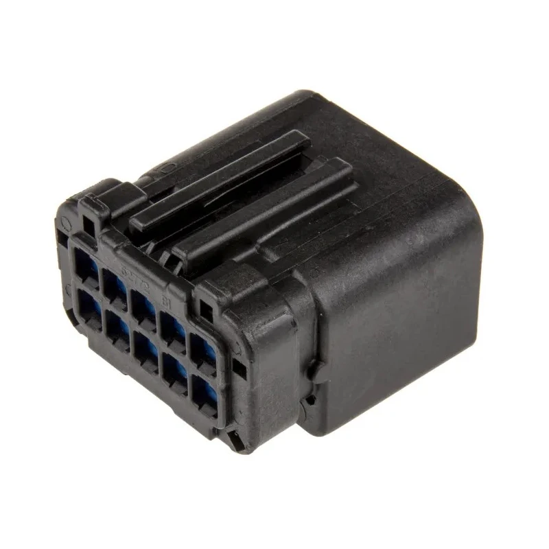 Delphi Apex Automotive Connector Female Sealed Coupling Housing 10 Contacts Cable Mount 2.8mm Diameter 31.4mm 54201009
