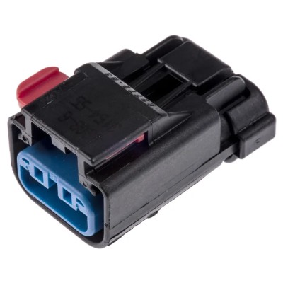 Delphi Apex Automotive Connector Female 3 Contacts Cable Mount Polyamide Housing Silicone Contact 54200308