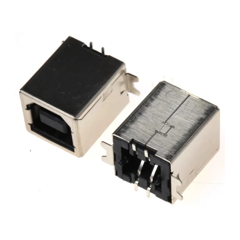 ASSMANN WSW Straight Surface Female 1 Port Type USB Type B USB Connector USB 2.0 A-USB B/SMT-TOP