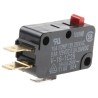 Omron Pin Plunger Micro Switch, Tab Terminal, 16A, 250 V ac, SPCO, IP40 V-16-1C25