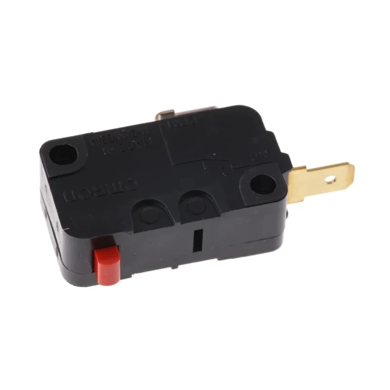 Omron Pin Plunger Micro Switch, Tab Terminal, 16A, SPST, IP40 D3V-16-2C25