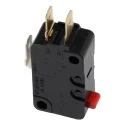 Omron Pin Plunger Micro Switch, Quick Connect Terminal, 16A, 250 V AC, SPDT, IP40 D3V-16-1C25