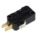 Omron Pin Plunger Micro Switch, Quick Connect Terminal, 16A, 250 V AC, SPDT, IP40 D3V-16-1C25