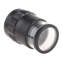 RS PRO Graticule Magnifier 10x Magnification Black Anodised Aluminium Body 683-0826