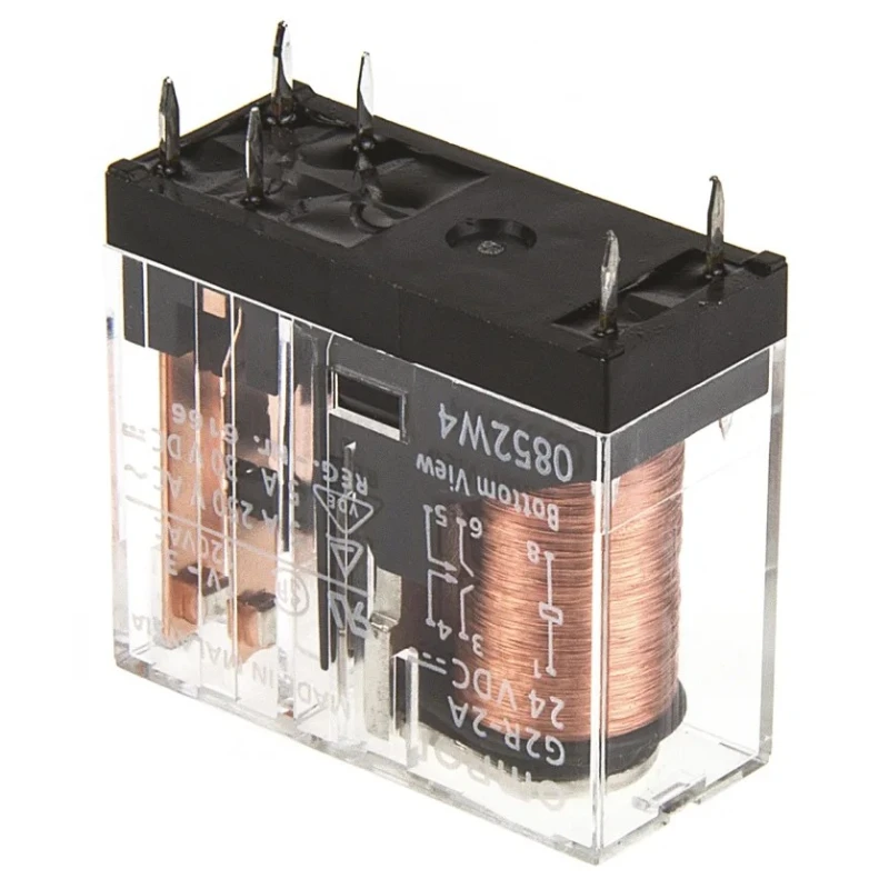 Omron PCB Power Relay DPST 24V DC Coil 5A Switching Current 125V DC 380V AC G2R-2A DC24