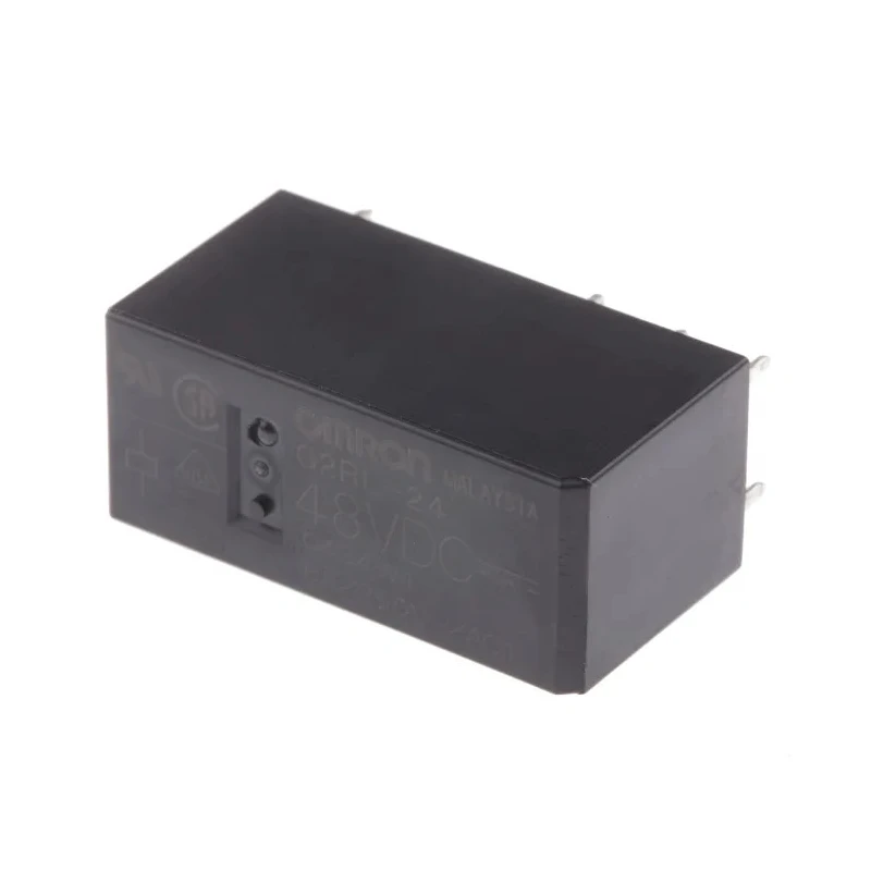 Omron PCB Power Relay 48V DC Coil 8A Switching Current DPDT G2RL-24 DC48