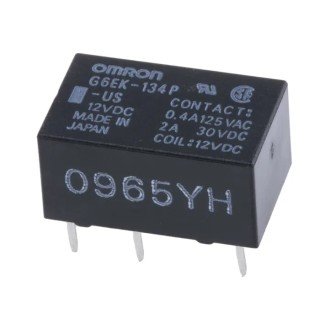 Omron PCB Signal Relay 12V DC Coil 3A SPDT G6EK-134P-US 12DC