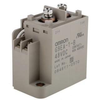Omron Surface Power Relay 48V DC Coil 100A Switching Current SPST G9EA-1-B 48DC