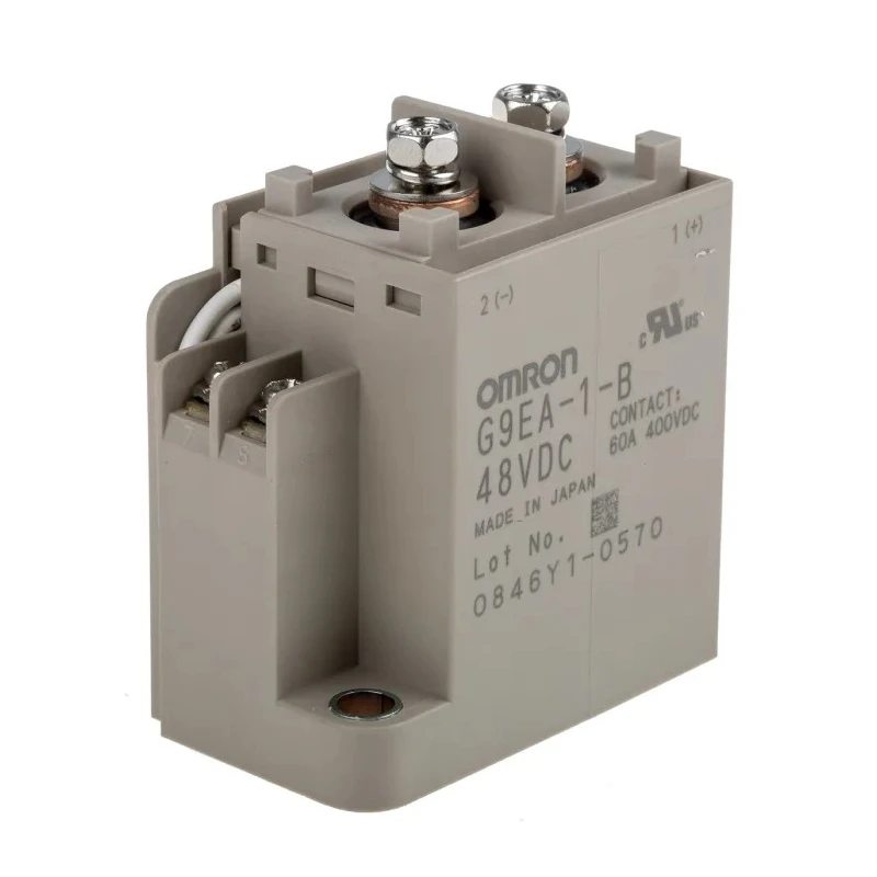 Omron Surface Power Relay 48V DC Coil 100A Switching Current SPST G9EA-1-B 48DC