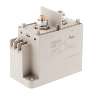 Omron Surface Power Relay SPST 24V DC Coil 200A Switching Current G9EC-1-B DC24