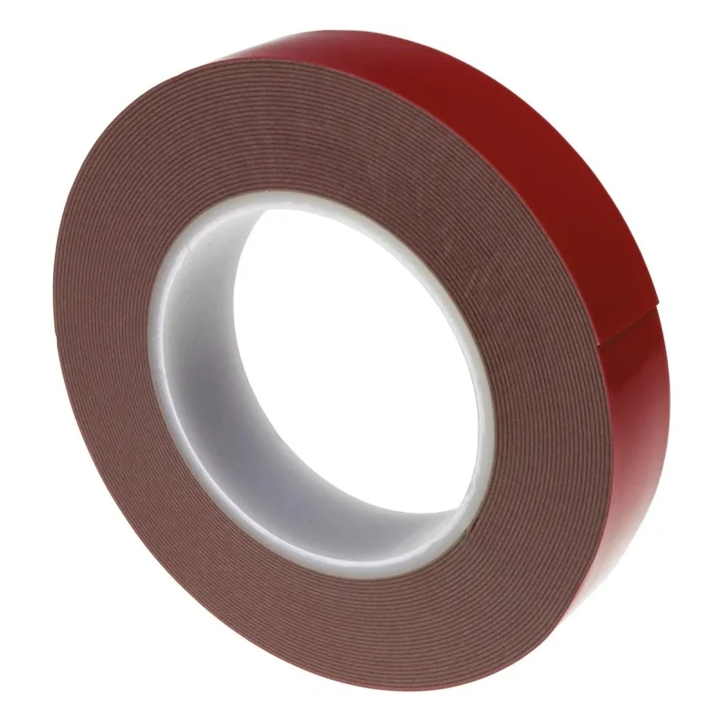 Hi-Bond Grey Double Sided Acrylic Foam Tape 25mm Width x 10m Length x 0.8mm Thickness VST 6080G/0.8/25/10