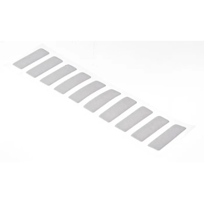 Hi-Bond White Double Sided Acrylic Foam Adhesive Square Tape, 35.8N/cm Adhesion, 12mm x 34mm x 1.1mm VST 4110W/1.1/34x12DC/40