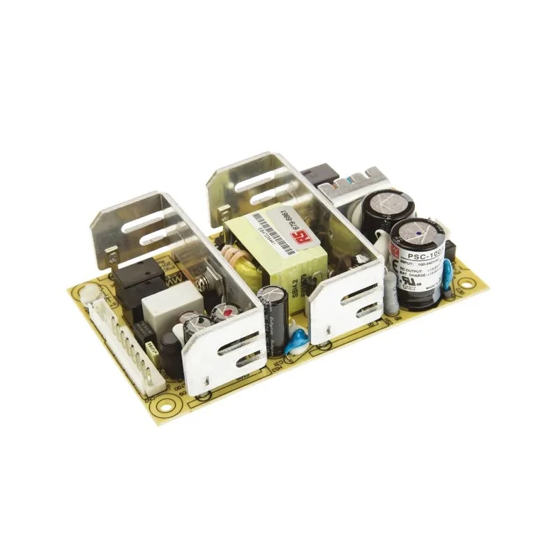 MEAN WELL PSC-100A Switching Power Supply 2 Output 13.8V DC 100W 370V DC/264V AC Chassis Mount Taiwan PSC-100A