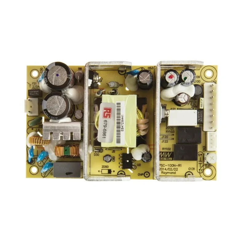 MEAN WELL PSC-100A Switching Power Supply 2 Output 13.8V DC 100W 370V DC/264V AC Chassis Mount Taiwan PSC-100A