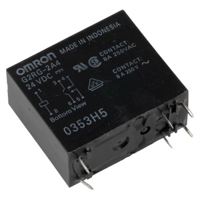 Omron PCB Power Relay 24V DC Coil 8A Switching Current DPST G2RG-2A4 DC24