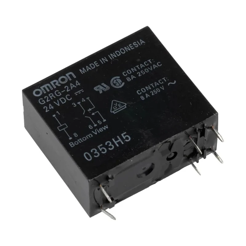 Omron PCB Power Relay 24V DC Coil 8A Switching Current DPST G2RG-2A4 DC24