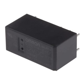 Omron PCB Power Relay 12V DC Coil Voltage 10A Switching Current SPDT G2RL-14-E-CF DC12