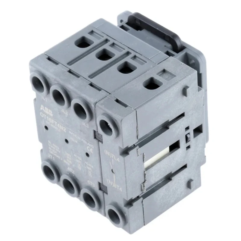 ABB 4-Pole Panel Mount Non-Fused Isolator Switch IP20, 16A Current, 560 kW Switching Power OT16FT4N2 1SCA105711R1001