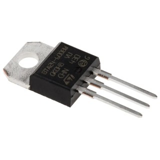 STMicroelectronics Through Hole 3-Pin TRIAC 25A, 600V, Gate Trigger 1.3V BTA24-600BWRG