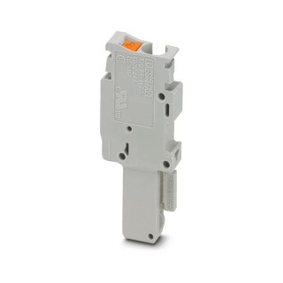 Phoenix Contact Pluggable Terminal Block 1-Contact 5.2 mm Pitch 1 Row 24A 500V PP-H 2.5/1-L Series 3210062