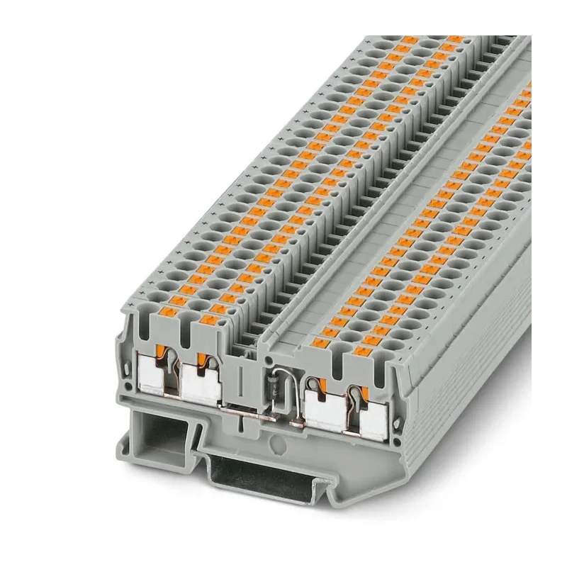Phoenix Contact PT 2.5-QUATTRO-DIO/L-R Series Component Terminal Block Grey, 0.14mm² to 4 mm², 1-Level, Push-in 3210266