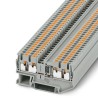 Phoenix Contact PT 2.5-QUATTRO-DIO/L-R Series Component Terminal Block Grey, 0.14mm² to 4 mm², 1-Level, Push-in 3210266