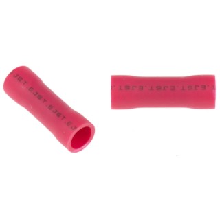 JST FVP Parallel Splice Connector Red Insulated Nylon Crimp Termination FVP-1.25(PA)(LF)