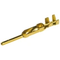 JAE Male Crimp Circular Connector Contact 3A 200V AC Gold Over Nickel Plating JN1-22-22P-PKG100