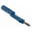 Phoenix Contact Blue Male Test Connector Adapter with Copper Contacts 10A 25V 4 mm Connector 3032729
