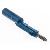 Phoenix Contact Blue Male Test Connector Adapter with Copper Contacts 10A 25V 4 mm Connector 3032729
