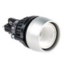 EAO 14 Series Illuminated Push Button Switch Panel Mount Momentary SPDT 22.5 mm Cutout IP67 24 V dc 14-131.0252 + 704.600.1