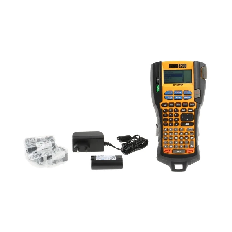 Dymo Rhino 5200 Handheld Label Printer 19 mm Max Label Width, 180 dpi, Manual Cutter, EU Plug S0841400