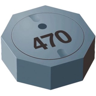 Bourns 5028 Shielded Surface Mount Inductor with Ferrite Core 100 μH ±30% 470 mA Idc Q:15 SRU5028