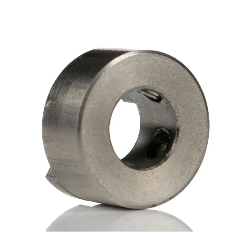 Huco 12.7 mm OD, 6 mm Bore Finished with No Keyway Bore, 13 mm Length Stainless Steel Flexible Set Screw Coupler 850.13.22