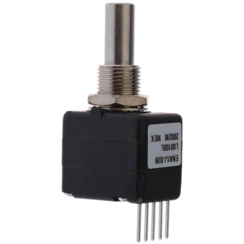 Bourns EN Series Optical Encoder 5V DC, 100 PPR, Quadrature Signal, End Type, 6.35 mm Shaft ENA1J-B28-L00100L