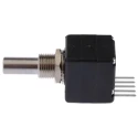 Bourns EN Series Optical Encoder 5V DC, 100 PPR, Quadrature Signal, End Type, 6.35 mm Shaft ENA1J-B28-L00100L