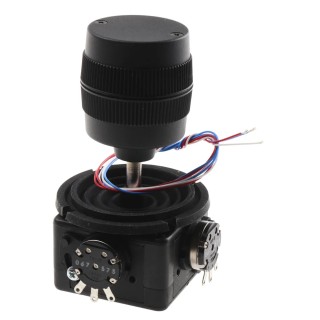 APEM M Series 3-Axis Potentiometric Joystick Button Handle, 240V AC M31L081A