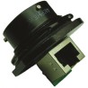 Amphenol Socapex RJF Series Cat5e Shielded Right Angle Female RJ45 Connector, 1 Port 8 Way