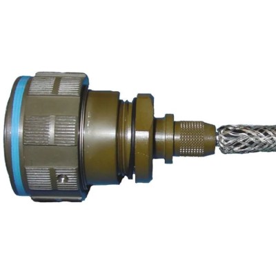 Amphenol Socapex RJFTV Series RJ45 Connector Male 360° Shielded Straight 1 Port 8 Way RJ45