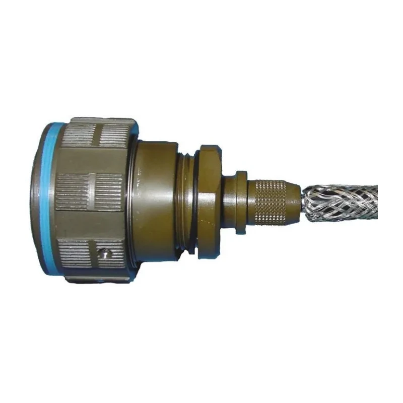 Amphenol Socapex RJFTV Series RJ45 Connector Male 360° Shielded Straight 1 Port 8 Way RJ45