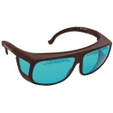 Global Laser Safety Glasses Green Lens Black Frame Laser Safety IEC 60825 EN 207:2002-12 EN 208:2002-12 CE 1990-02-000