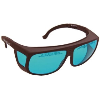 Global Laser Safety Glasses Green Lens Black Frame Laser Safety IEC 60825 EN 207:2002-12 EN 208:2002-12 CE 1990-02-000