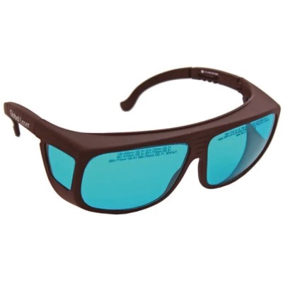 Global Laser Safety Glasses Green Lens Black Frame Laser Safety IEC 60825 EN 207:2002-12 EN 208:2002-12 CE 1990-02-000