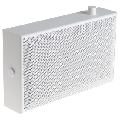Visaton White Wood Cabinet Wall Speaker 90 Hz to 20 kHz Sound Level 96dB WL 13 NR 100 V