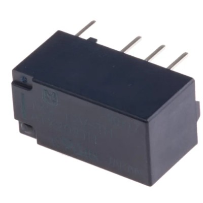 Panasonic Signal Relay Surface Mount 12V DC Coil 2A DPDT Gold Plated Contacts TX2-12V-TH