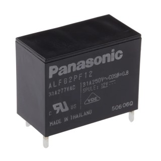 Panasonic PCB Power Relay 12V DC Coil 31A Switching Current SPST ALFG2PF12